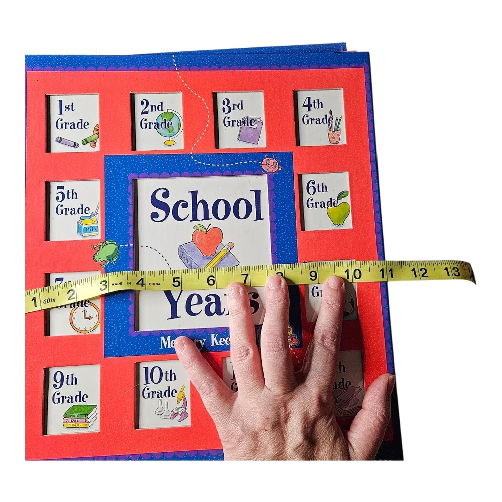 New Seasons Spiral Bound School Years Memory Keeper for grades K-12
